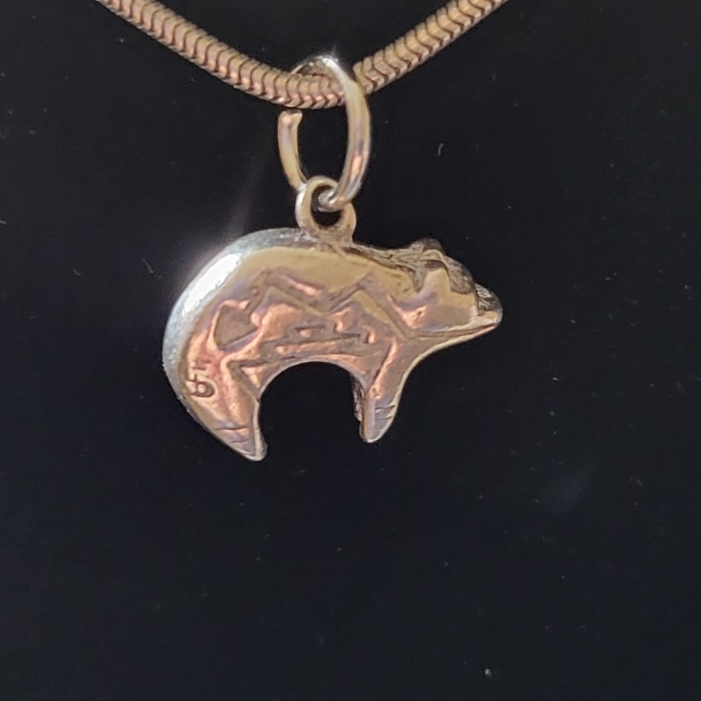 Fetish Bear Charm Necklace